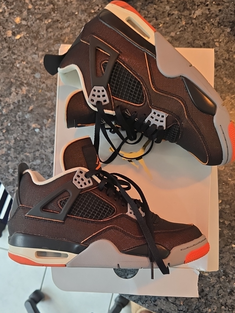 Womens Air JJordan 4 Retro Starfish